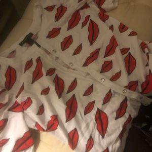 INC short sleeve cardigan size ox or 14/16